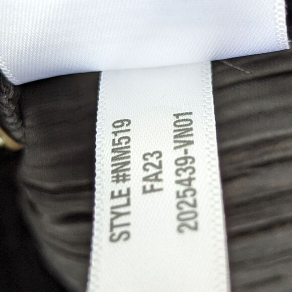 Madewell Black Plissé Pleated Mini Dress NWT Size 12 Little Black Dress Party - Picture 12 of 16